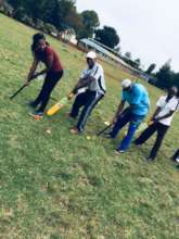 Volunteer Supervisors attend cricket training
