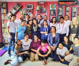 Visit from 14 global PWC VPs to learn about India.