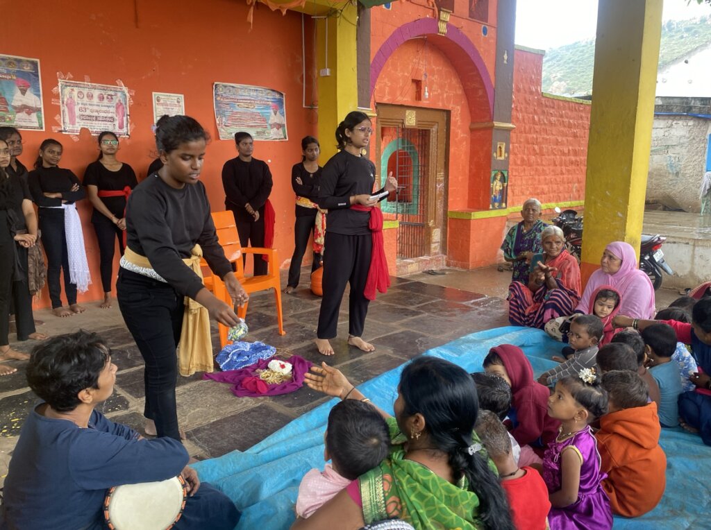 Performed in a rural village South India