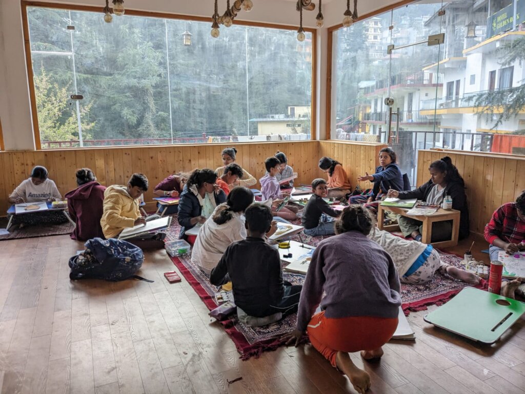 Krantikaris in the Art Class
