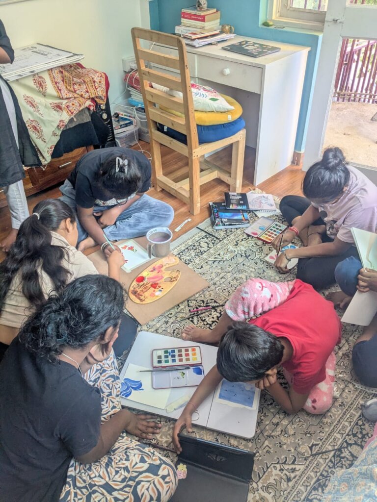 Impromptu Art Session