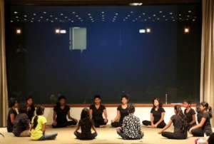 Krantikaris Meditating