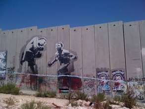 Wall separating Israel & Palestine