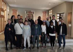 Students at the Islamic Museum