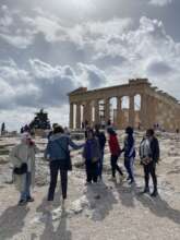 Acropolis Visit with students