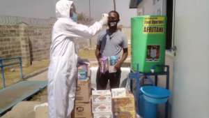 Donation of PPE and Covid 19 prevention materials