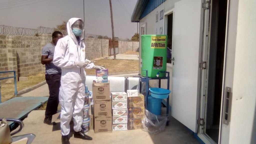 Donation of PPE and Covid 19 prevention materials