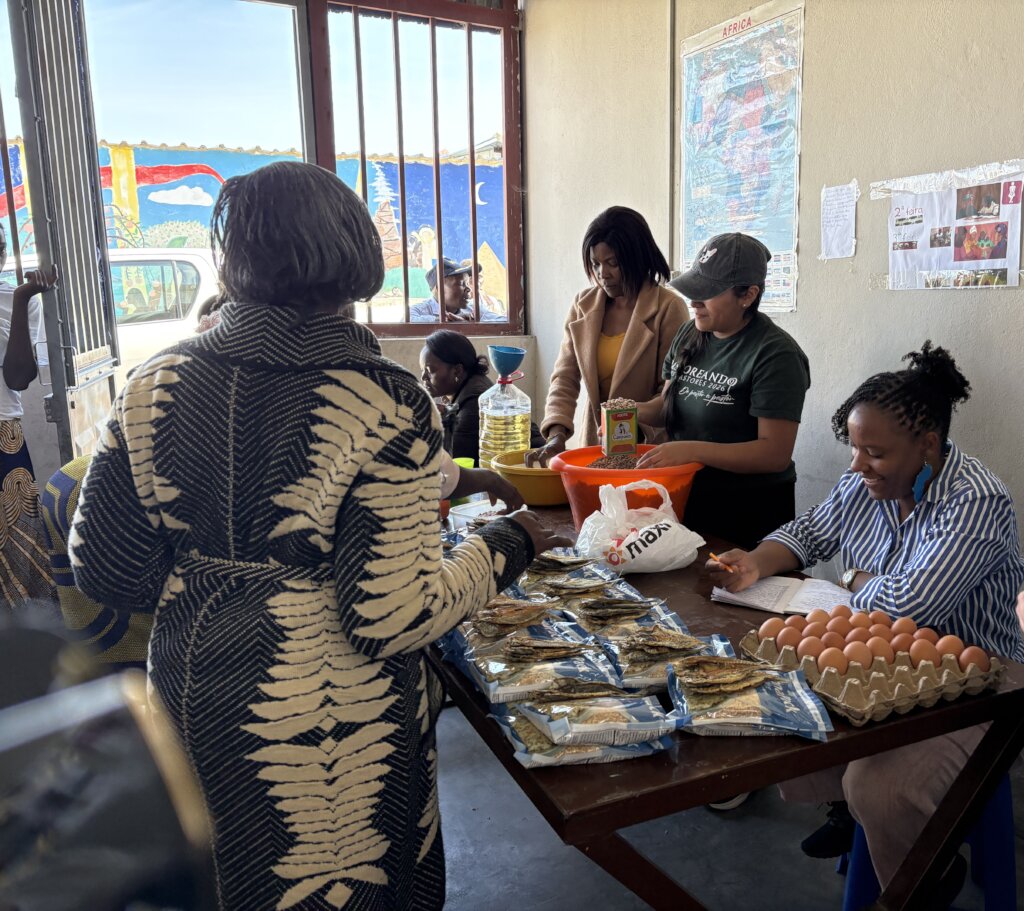 Food distribution, essential in aiding nutrition