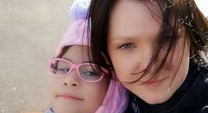 Babysitter Anna with Polina's foster daughter