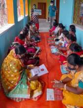 Field Trainer conducting the Safe Village Program