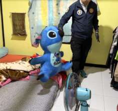 Photo from the arrest scene