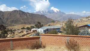 Gratitude for clean water, from the Bolivian Andes