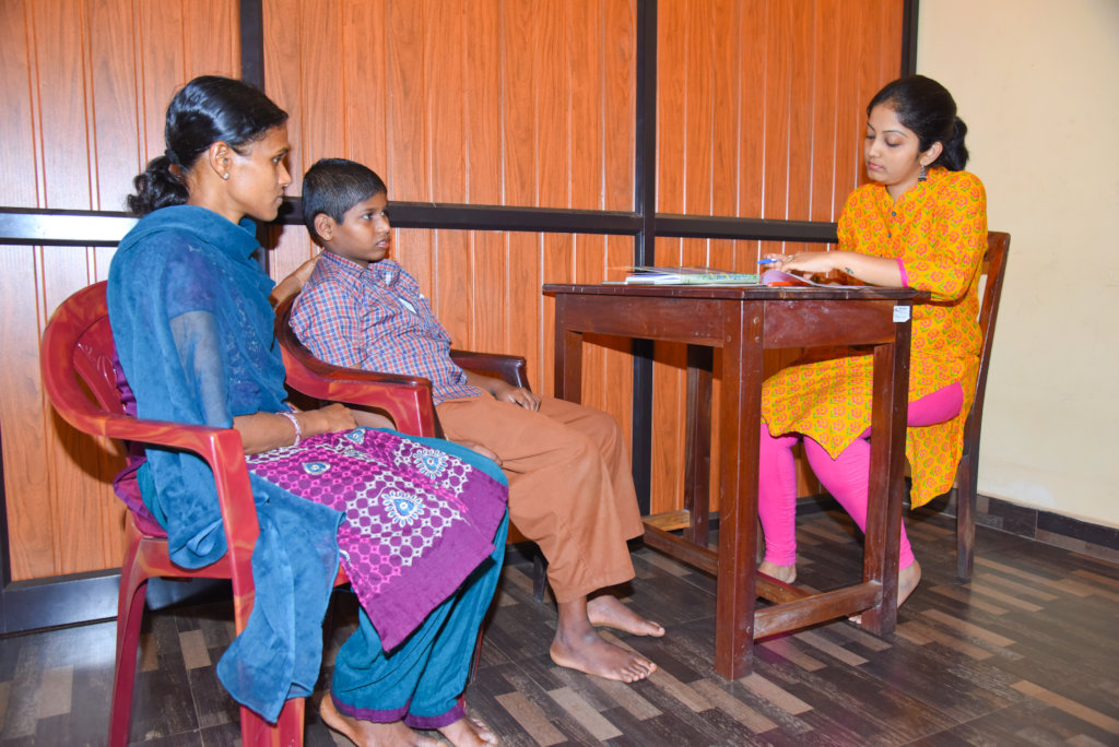 Speech Thearapy Unit for Disabled Students.