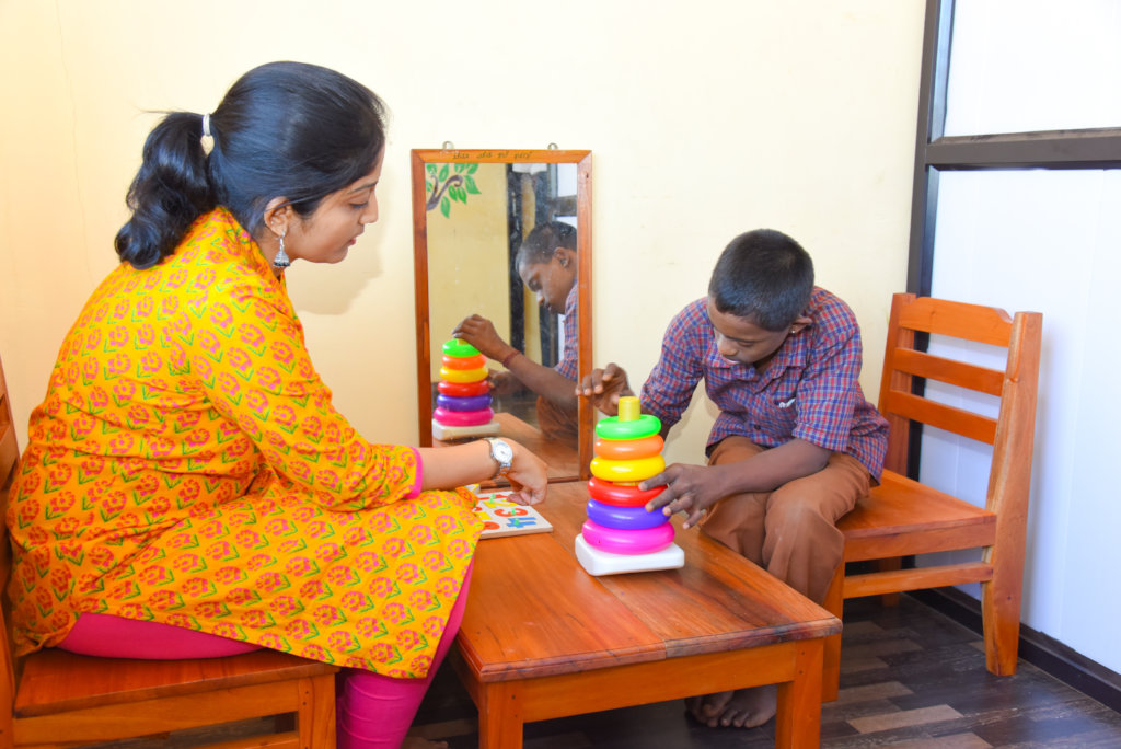 Speech Thearapy Unit for Disabled Students.