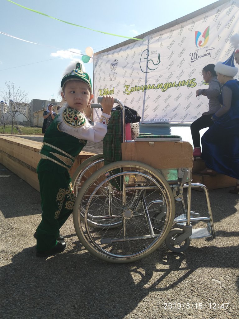 Support 26 000 children with palsy in Kazakhstan