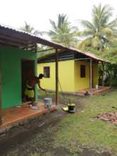 freshly painted cabins!