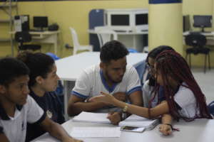 Students debating
