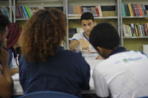 Students debating