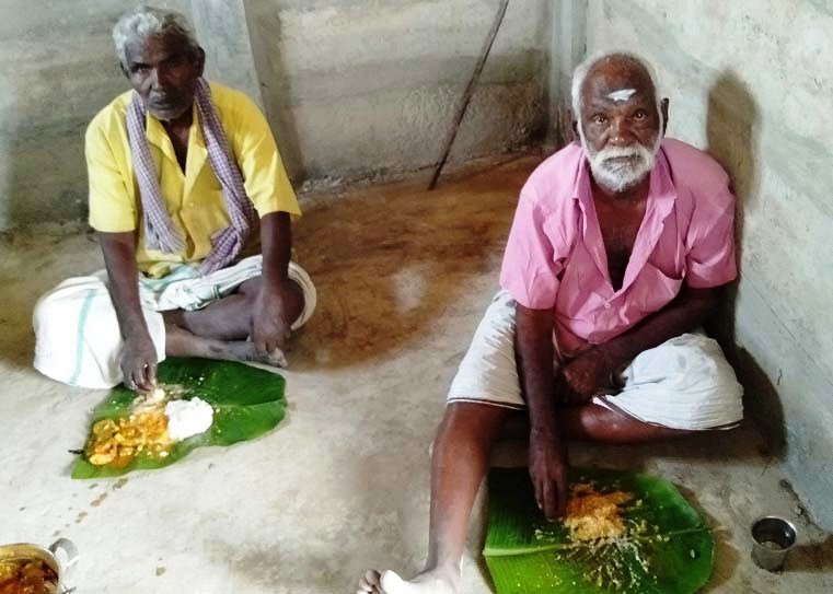 one month food for 26 neglected elders in our home