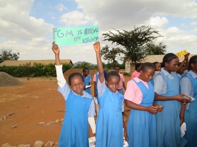 Saving Girls From Female genital Mutilation/Cut.