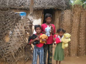New Year-2020 Dress and Toys for 110 tribal child