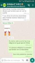 Classes through WhatsApp
