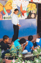 Bringing the classroom outside!