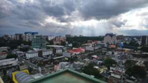 Guatemala City looking to the west