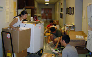 Packing Time at Harvard Med School