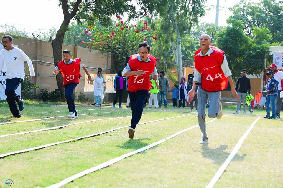 Support athletes with special needs in Pakistan