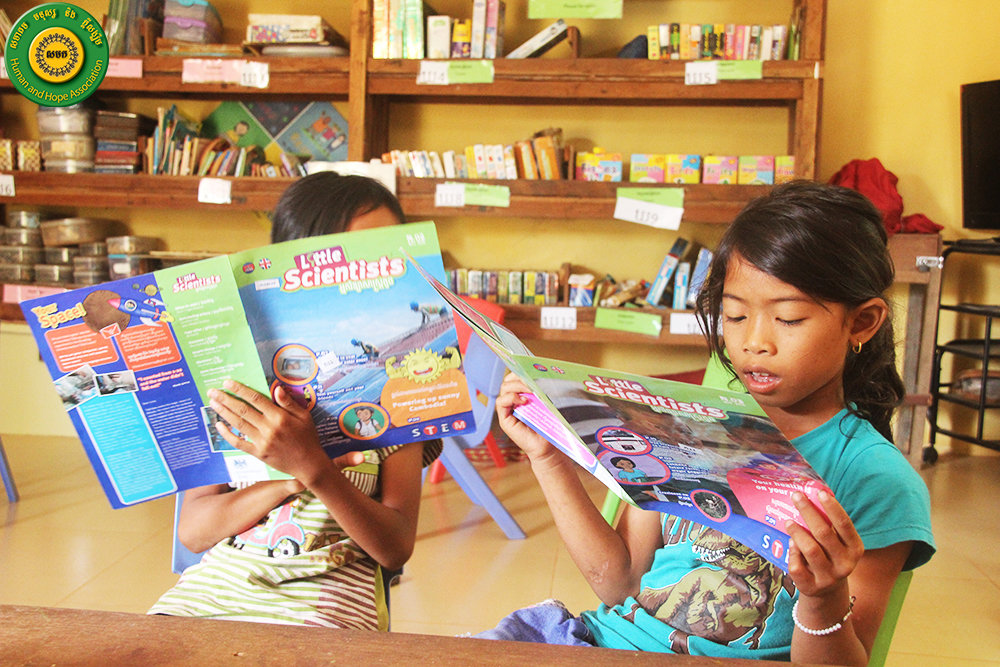 Promote reading culture to 200 Cambodian children