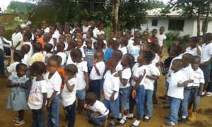 Sunnette Students during devotion
