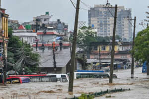 Kathmandu Under Water After Bagmati River Floods