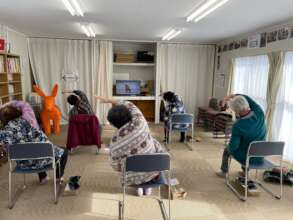 A scene from Iki 100 session in Ohsato town
