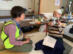 JISP's trained coordinator assessing the needs