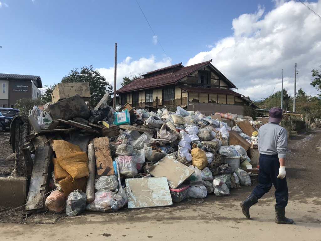 Supporting the Typhoon Hagibis Survivors in Japan