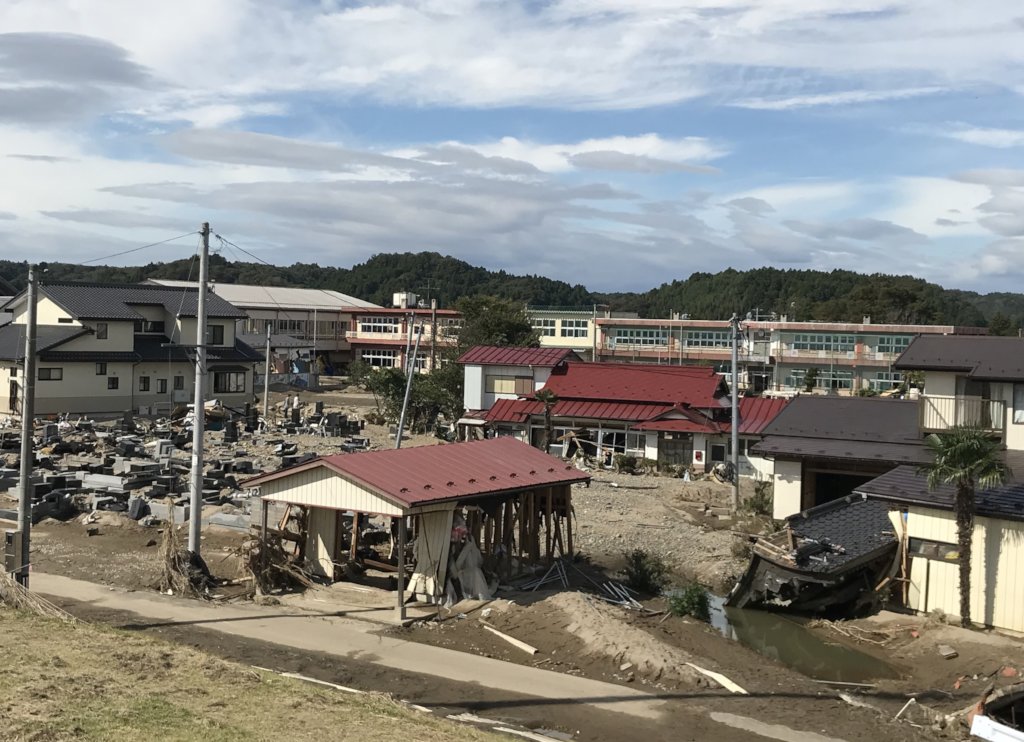Supporting the Typhoon Hagibis Survivors in Japan