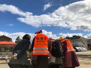 Preparing food for in-home evacuees, finding needs