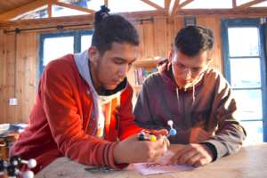 Chemistry workshop for young adults, January 2020