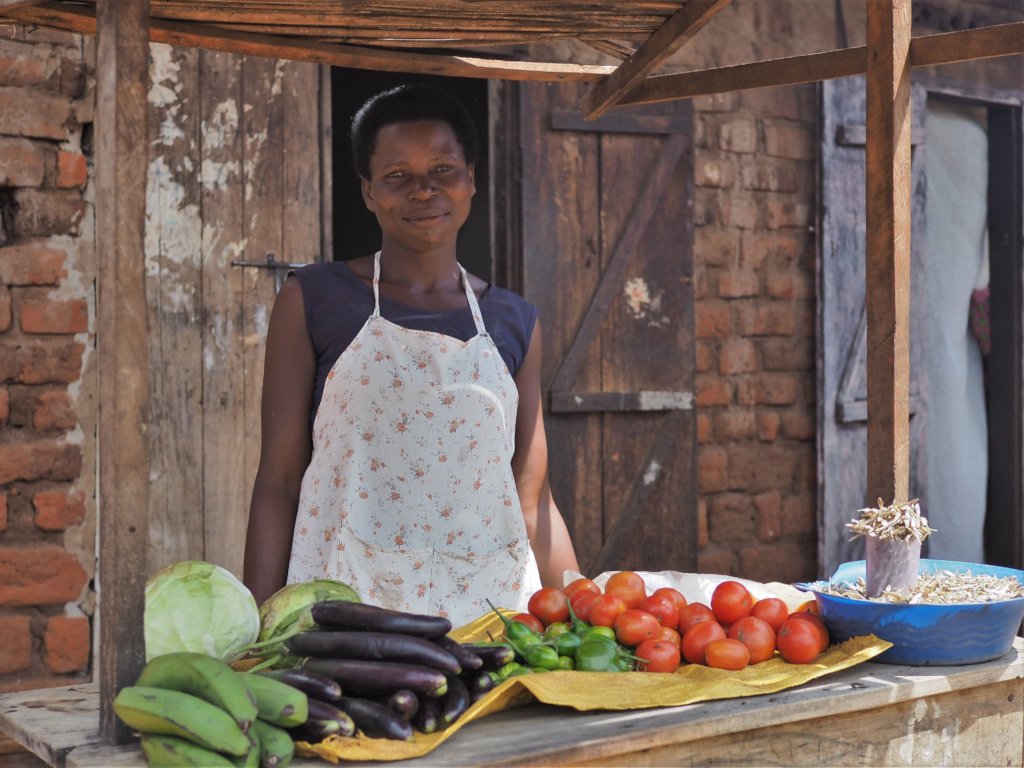 Rose's Grocery Stall