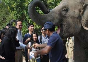 Ambassador and his Youth Council Meet Lucky