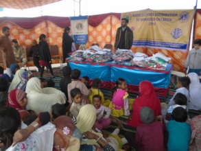 warm clothes distribution event 2018