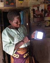 These solar lights are bright!