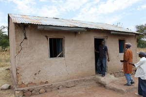 A solar-powered home in Nyamaguku, TZ
