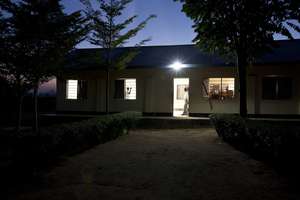 Solar Lighting at a rural secondary school.