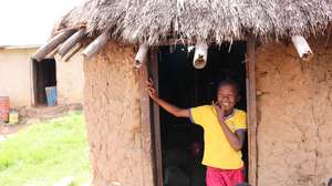 Solar home in local village