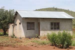 Secondary school teachers home with no electricity