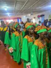 6th grade graduating class marching