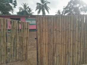 school fence