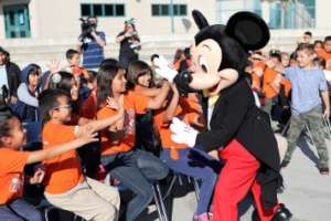 A surprise visitor - Thank you Disneyland Resort
